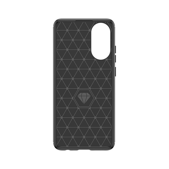 Case for Oppo A98 5G, Carbon, black