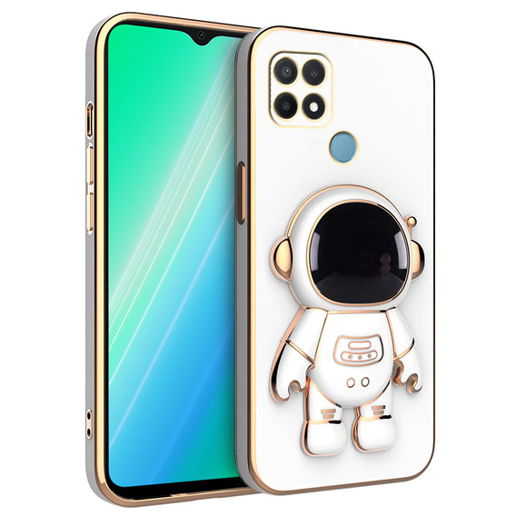 Case for Oppo A15/A15S, Astronaut, white