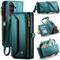 CASEME RFID Leather Wallet Case for Samsung Galaxy S26, green