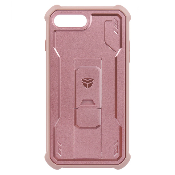 Armored case for iPhone 7 Plus / 8 Plus, Dexnor Full Body, pink rose gold