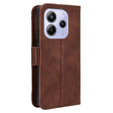 Flip case for Xiaomi Redmi Note 14 4G, Card Slot, brown