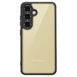 Case for Samsung Galaxy S24+ Plus, Fusion Hybrid, with camera protection, transparent / black