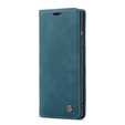 CASEME case for Samsung Galaxy A71, Leather Wallet Case, green