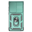 Case for Samsung Galaxy S24 Ultra, CamShield Slide, green