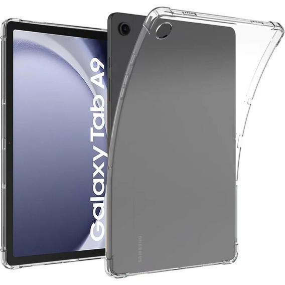 Case for Samsung Galaxy Tab A9, Silicone, transparent