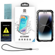 IP68 Waterproof Case for iPhone 15 Pro Max, SHELLBOX MagSafe, black