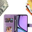 Flip case for Realme C67, Mandala, purple