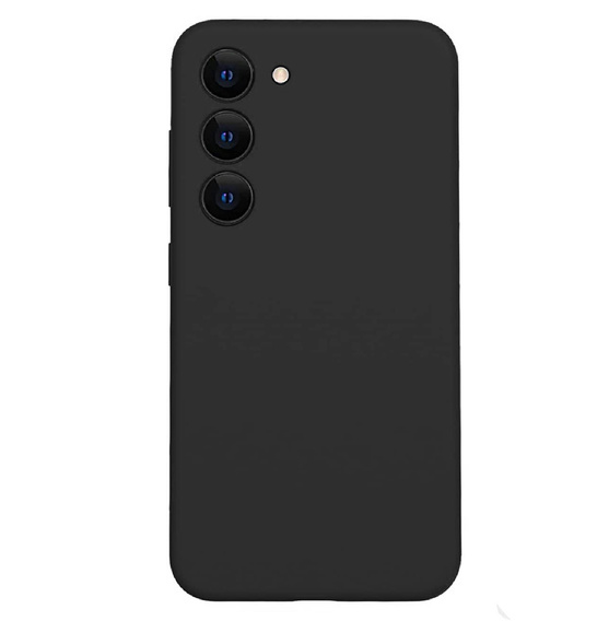Case for Samsung Galaxy S23 Plus, Silicone Lite, black