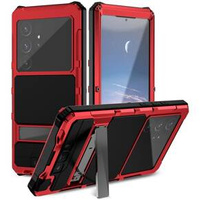 Armored case for Samsung Galaxy S24 Ultra, R-JUST, silver