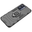 Case for Realme C33, Kickstand Ring, black