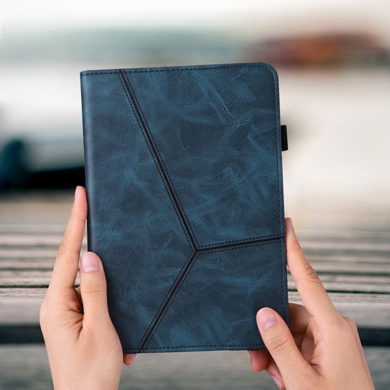 Case for Samsung Galaxy Tab S10 Lite / S10 FE / S9 FE / S9, Classic, with space for stylus, blue