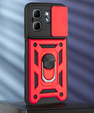 Case for Infinix Hot 50i 4G, CamShield Slide, red