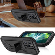 Case for iPhone 13 Pro, R-JUST CamShield Slide, armoured, black