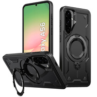Case for Samsung Galaxy A56, Military MagSafe, black
