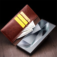 QIALINO Leather Wallet case with flap for Samsung Galaxy S24 Ultra