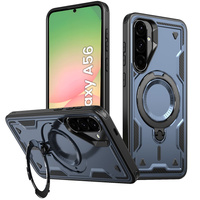 Case for Samsung Galaxy A56, Military MagSafe, blue