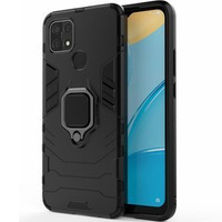 Case for Oppo A15 / A15s, Kickstand Ring, black