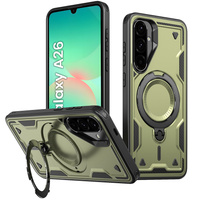Case for Samsung Galaxy A26, Military MagSafe, green