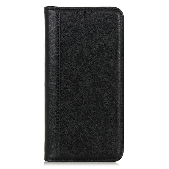 Case for Samsung Galaxy A56, Wallet Litchi Leather, black