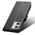 Flip case for Motorola Moto G54 5G, Smart Magnet, black