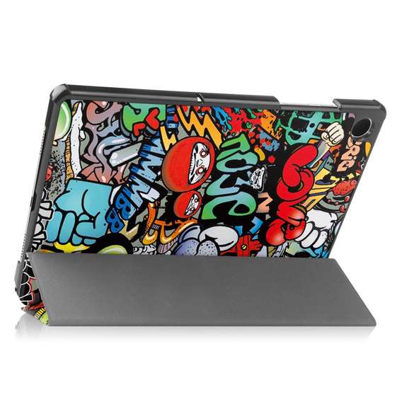 Case for Samsung Galaxy Tab A9+, Smartcase, graffiti