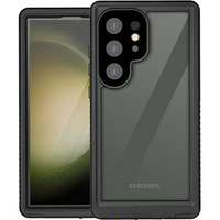 IP68 Waterproof Case for Samsung Galaxy S24 Ultra, Redpepper, black