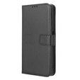 Flip case for Poco F5 5G, Wallet Smart Magnet, black