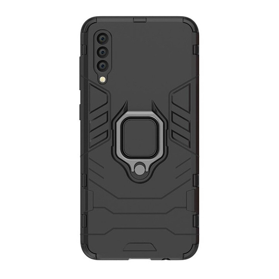 Case for Samsung Galaxy A50, Kickstand Ring, black