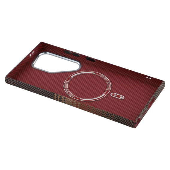 MagSafe's Samsung Galaxy S25 Ultra Case, Carbon Fiber, gold