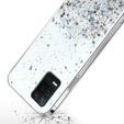 Case for Realme 8 5G, Glittery, transparent