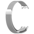 Milanese Bracelet Strap with Case for Xiaomi Smart Band 10 / 9 / 8, Silver