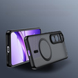 Case for Vivo V50 Lite 4G / 5G, for MagSafe, ERBORD Matt Case, black