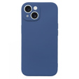 Case for iPhone 15 Plus, Silicone Lite, dark blue