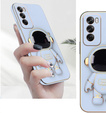 Case for Oppo Reno 12, Astronaut, blue