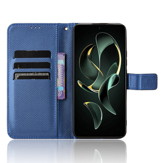 Flip case for Xiaomi 13T / 13T Pro / Redmi K60 Ultra, Smart Magnet, blue
