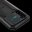Armored case for Samsung Galaxy S23 Plus, R-JUST CamShield Slide, black