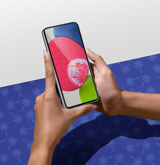 Diamond Palm Tempered Glass for Samsung Galaxy A52/A52s