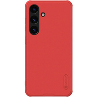 NILLKIN Case for Samsung Galaxy S24, Super Frosted Shield Case, red
