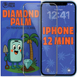 Diamond Palm Tempered Glass for iPhone 12 Mini