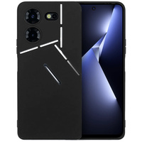 Thin Case for Tecno Pova 5 Pro, Slim, black