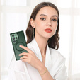Case for Samsung Galaxy S25 Ultra, for MagSafe, ERBORD Matt Case, green + Screen Glass