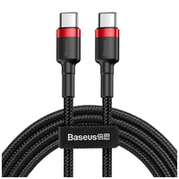 Baseus Cafule PD USB-C to USB-C cable, 60 W, 1.0 m, for devices with a USB-C port
