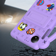 Children's case for Xiaomi Redmi Pad SE 8.7", Cute Patterns, with stand, purple