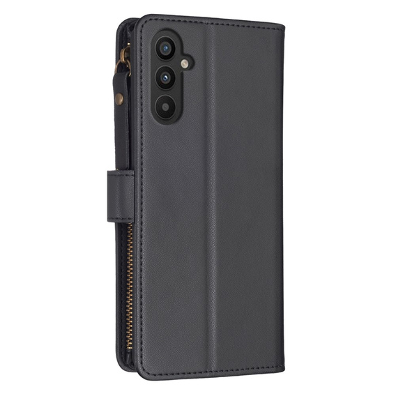 Flip case for Samsung Galaxy A25 5G, Wallet Zipper Pocket, black