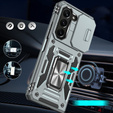 Case for Samsung Galaxy Z Fold6 5G, CamShield Slide, silver