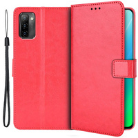 Flip case for Ulefone Note 12P, Wallet, red
