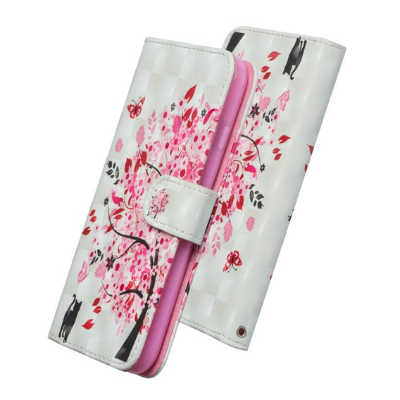 Flip case for Samsung Galaxy A10, Wallet, Cat & Tree