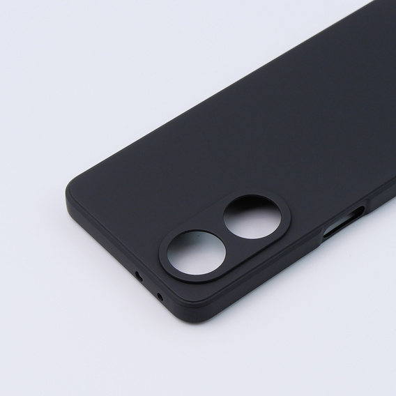 Case for Oppo A98 5G, Silicone Lite, black