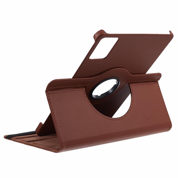 Case for Lenovo Tab M11 TB330FU 10.95", Rotating 360, brown