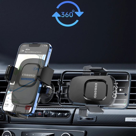 ERBORD ML88 car phone holder for windshield/board/cockpit